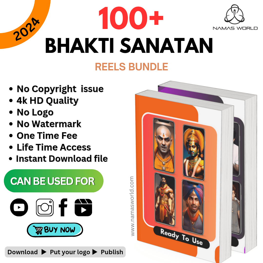 100+ Bhakti Sanatan Ai Reels/Shorts Bundle Namas World