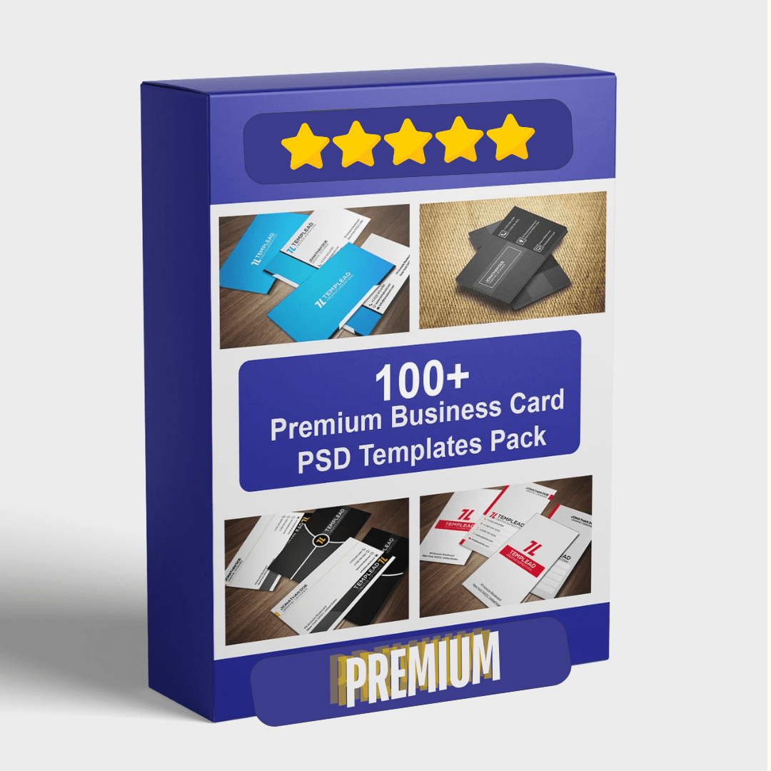 100+ Premium Business Card Templates Pack Namas World