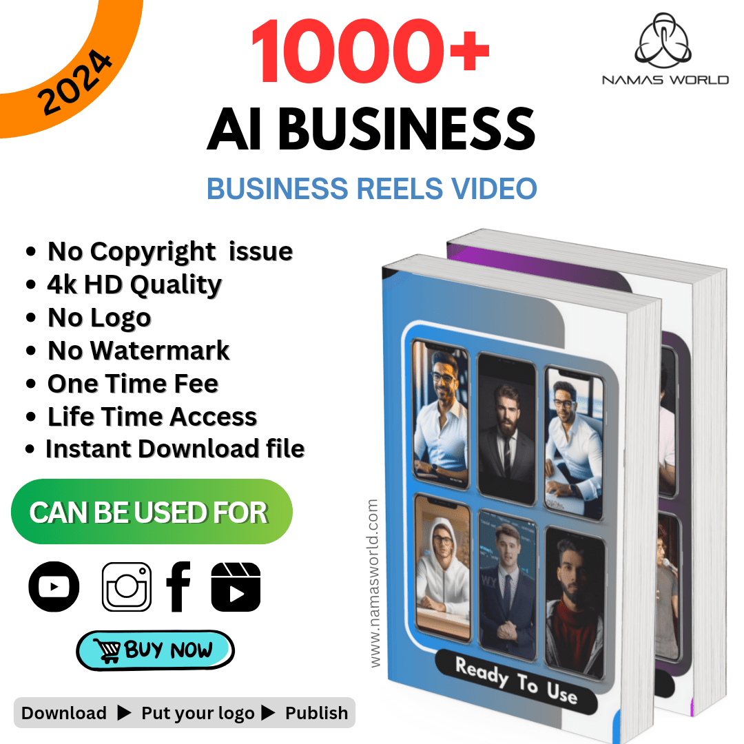 1000+ Ai Business Reels/Shorts Bundle Namas World