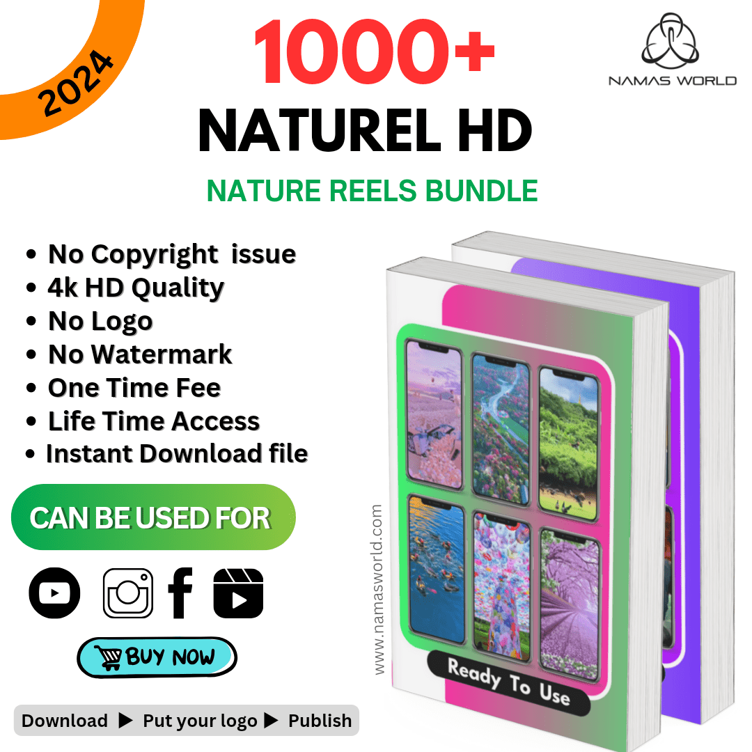 1000+ Nature Reels/Shorts Bundle Namas World