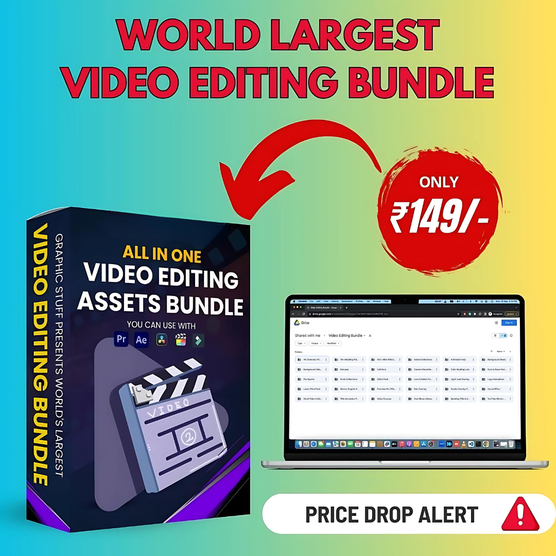 Pro Video Editing Kit: Transitions, Templates, Music & More Namas World