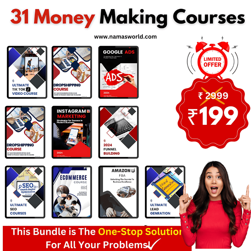 31 Courses to Boost Your Income: The All-in-One Success Kit Namas World