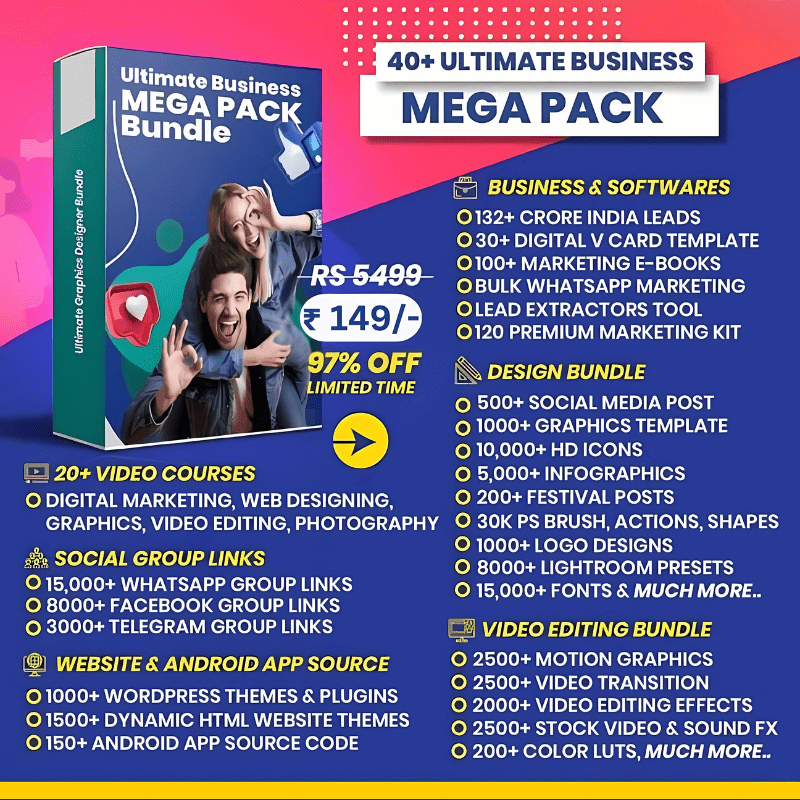 40+ Business Mega Pack Bundle Namas World