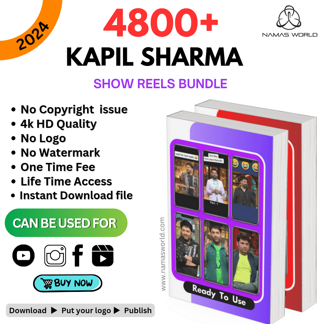 4800+ Kapil Sharma Show Reels/Shorts Bundle Namas World