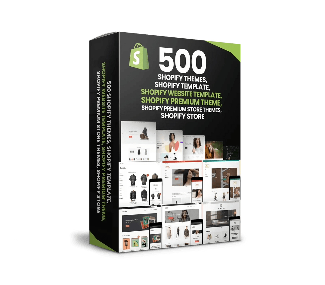 500+ Shopify & Wordpress Premium Themes & Templates Bundle Namas World