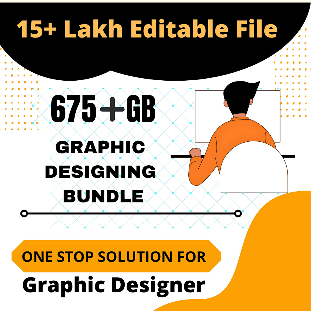 GRAPHIC DESIGNING BUNDLE 675 GB MEGA PACK Namas World