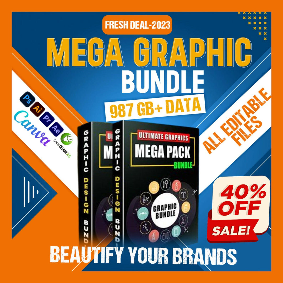 Ultimate Design Resource Pack | Over 1000 GB of Premium Graphics bundle Namas World