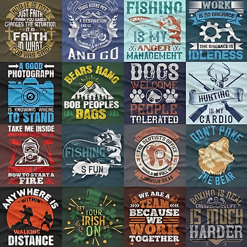 Mega T-Shirt Designs Bundle Namas World